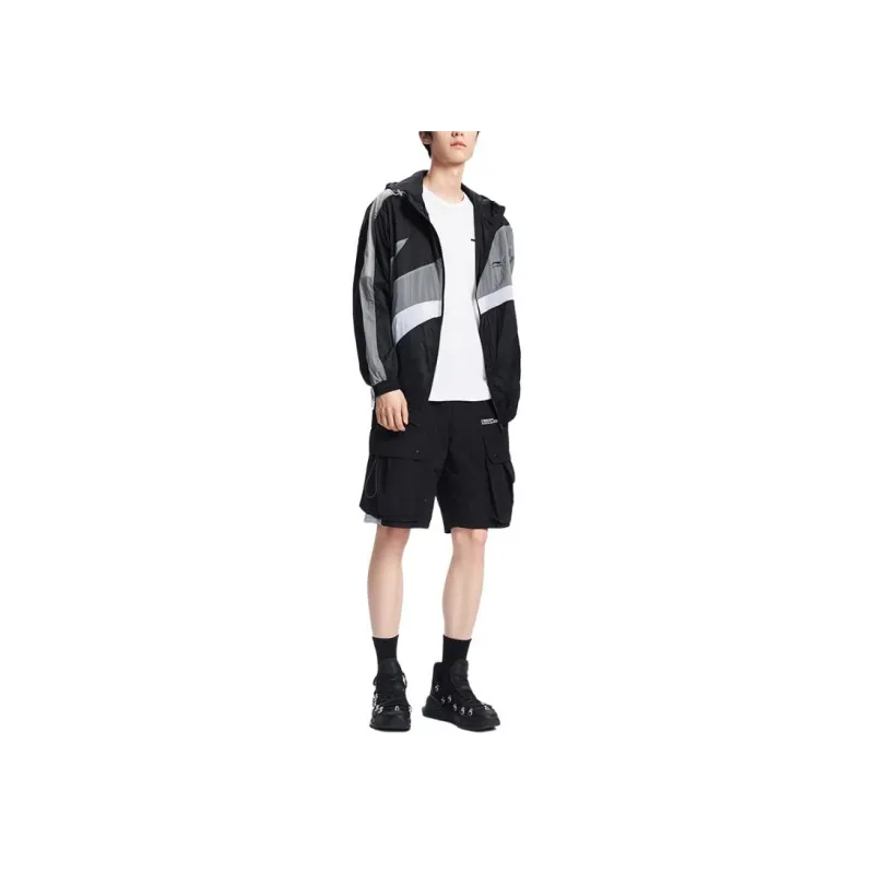 LiNing Sports Fashion Collection Jackets Coats Fall Men's Black-2