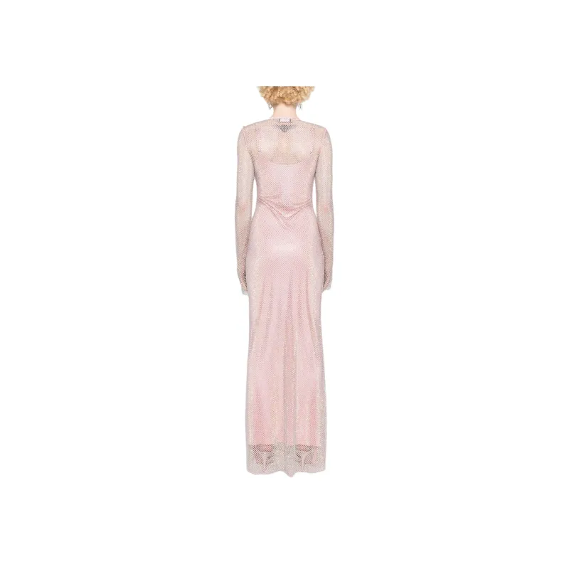 SportMax Embellished Long Sleeved Maxi Dress-1