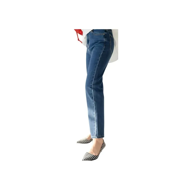 MEIYANG Jeans Women's Blue-2