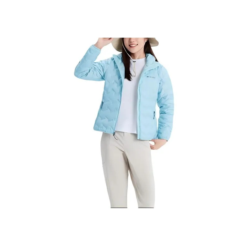 Columbia Omni Heat Down Jacket Women's Light Blue-2