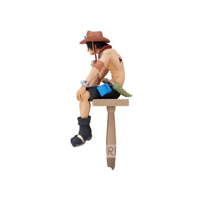 BANPRESTO Portgas D. Ace Glass Factory, One Piece, One Piece Grandline Journey Portgas D. Ace Bonus Gifts-2