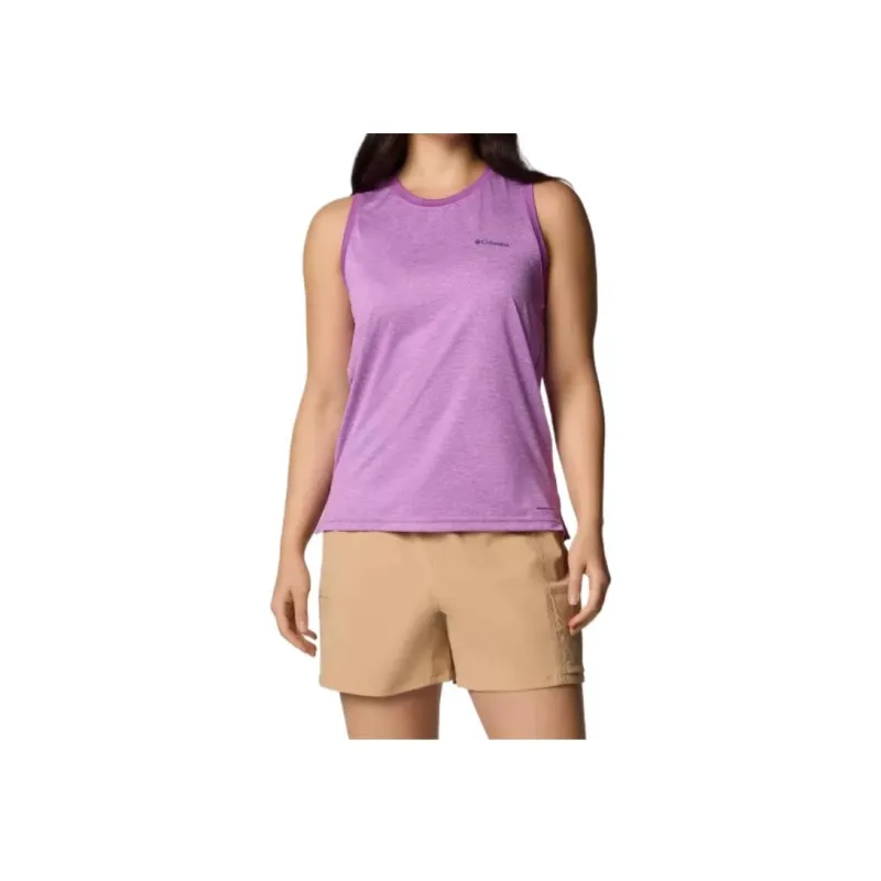 Columbia Tank Tops Women's Purple-0