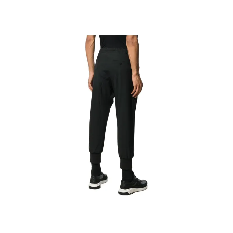 Neil Barrett Knitted Sweatpants Men Black-3