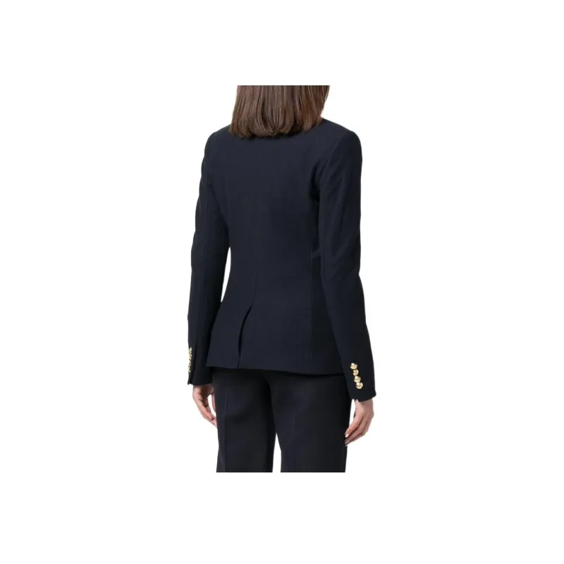 Lauren Ralph Lauren Embroidered logo Single breasted Blazer-2
