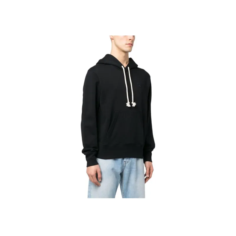 Acne Studios Logo Patch Drawstring Hoodie-3