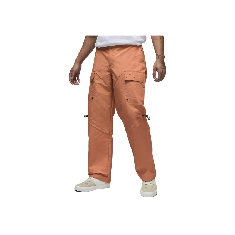 Jordan 23 Engineered Casual Pants Men's Orange Red-0