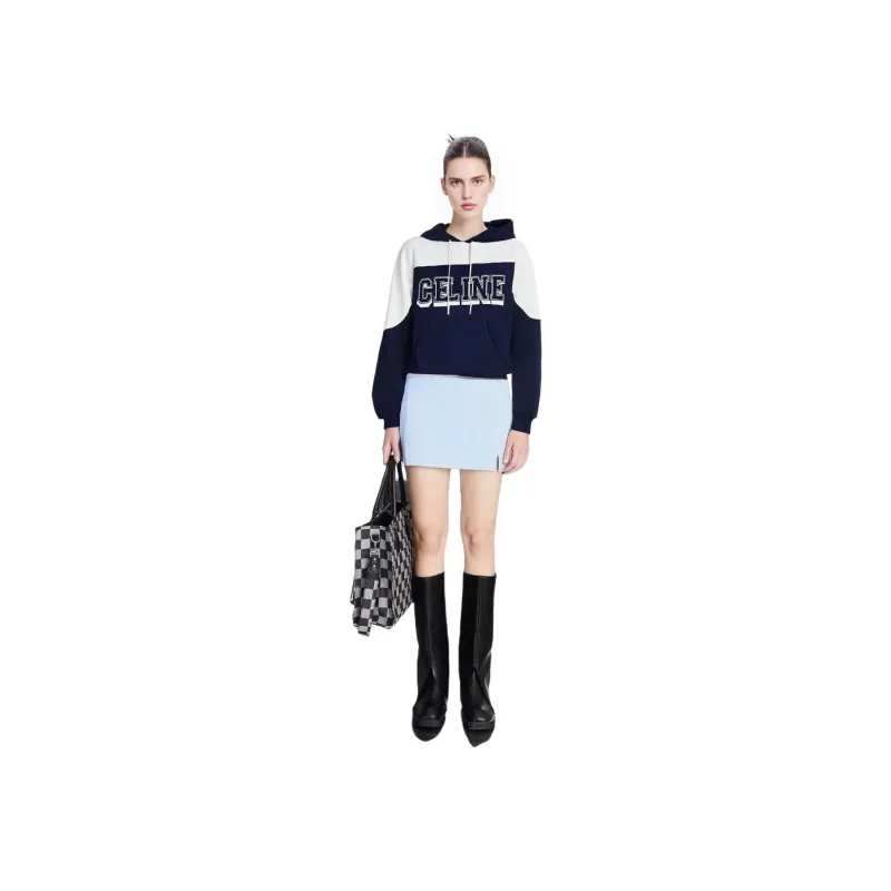 CELINE SS23 Sweatshirt Women's Blue-3