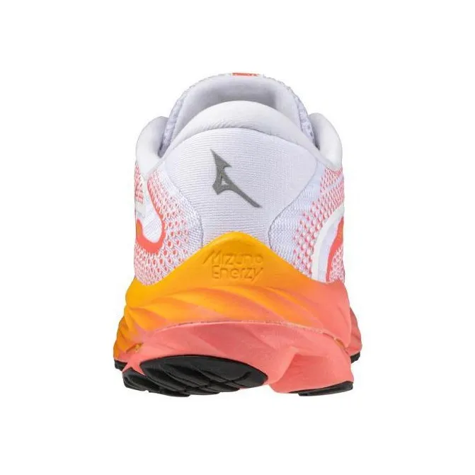 Mizuno Women's Wave Rider 27 'White Dubarry' Women's-3