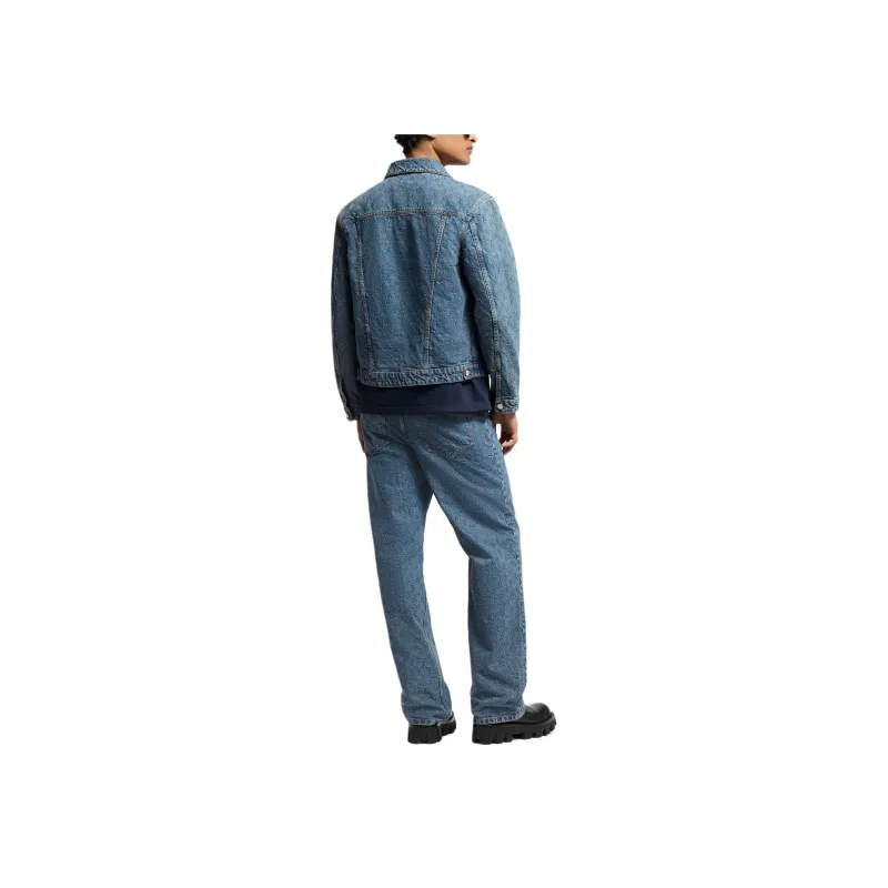 LOUIS VUITTON Monogram Jacquard Denim Jacket-1