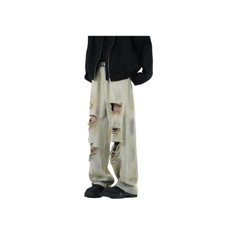 JASONWOOD Cowboy On The Run Jeans Unisex Yellow Mud-3