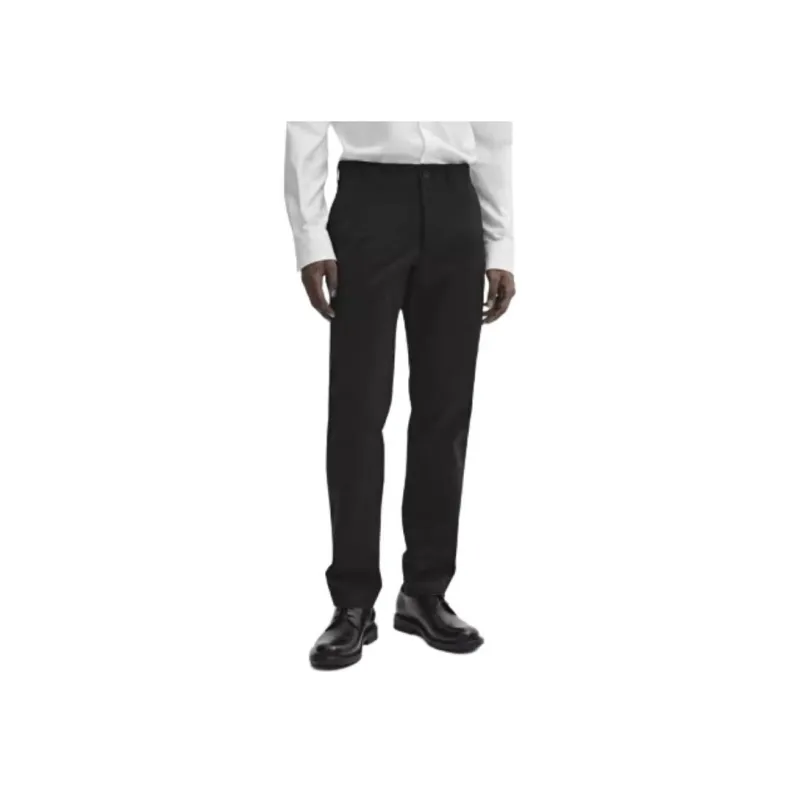 Massimo Dutti Casual Pants Men's Black-3