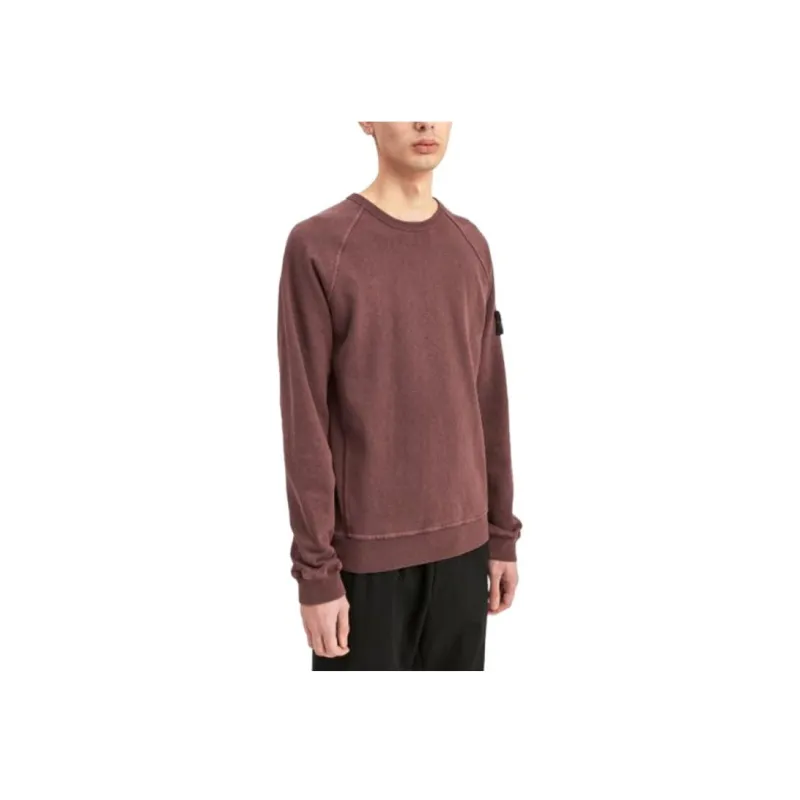 STONE ISLAND SS24 Sweatshirt Men's Burgundy-1