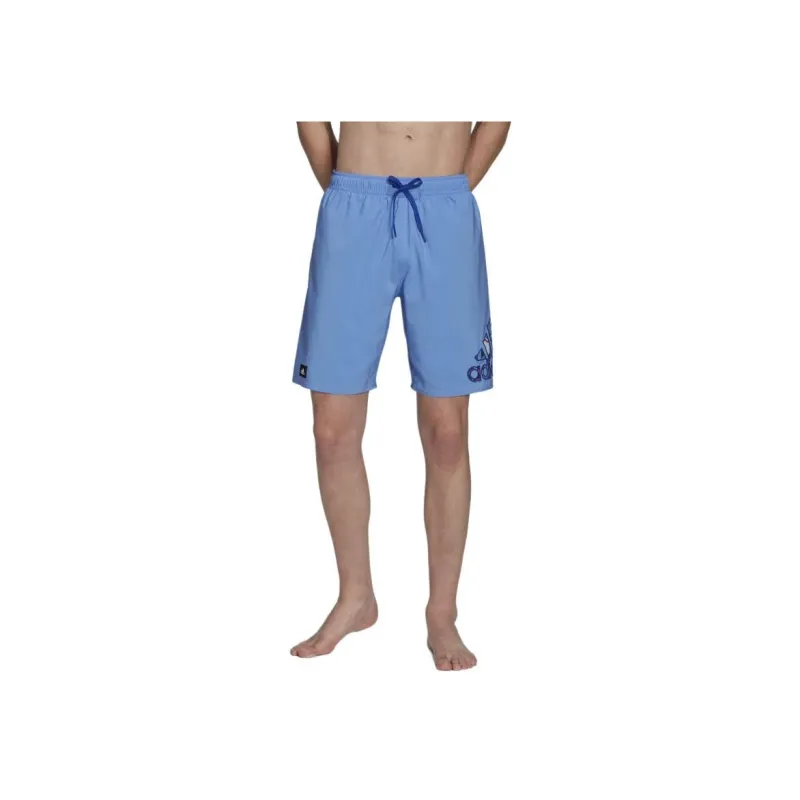 Adidas Free Shipping With AdiClub Seasonal Floral Logo Clx Swim Shorts-1