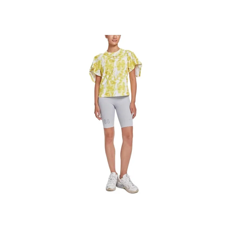 Particle Fever T-Shirt Women's Yellow Print-3
