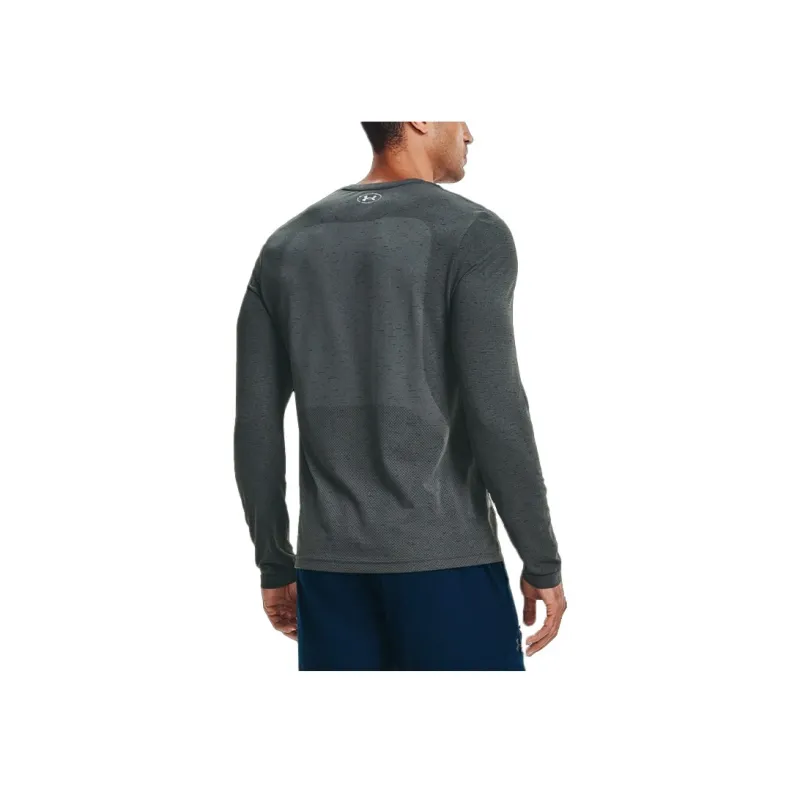 Under Armour Long Sleeved T Shirt Men's Gray-5