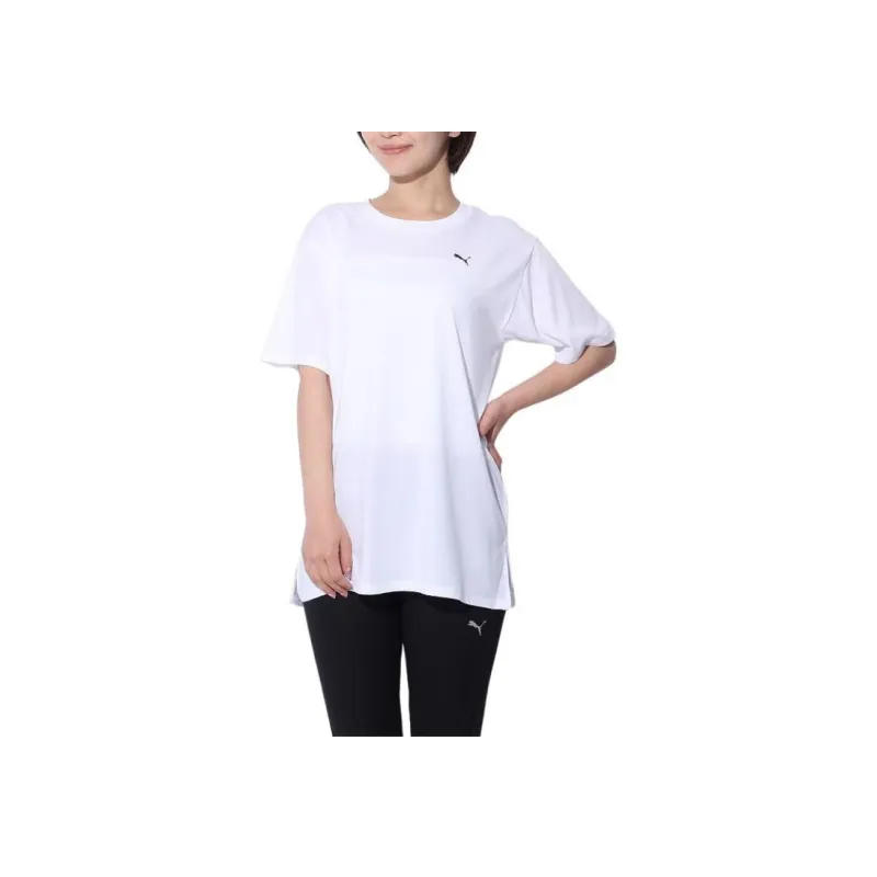 PUMA T Shirts Women's White-0