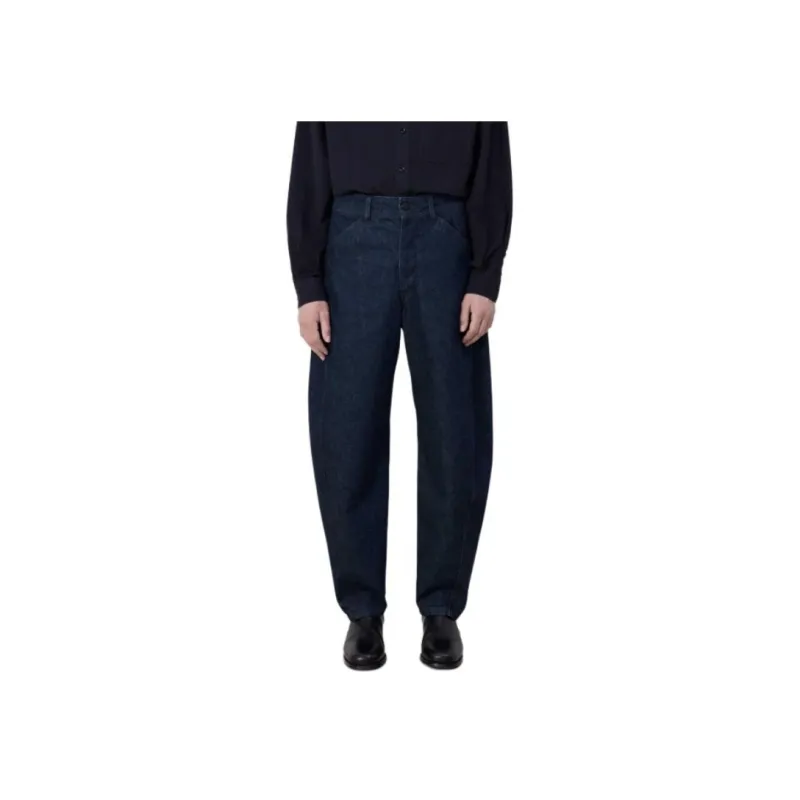 Lemaire Tapered Mid Rise Balloon Jeans-0