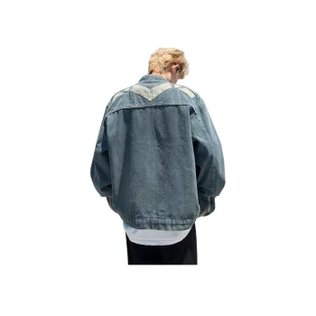 NEAR HERE Denim Jackets Unisex