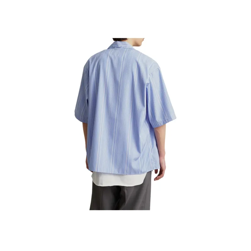 PUBLIC TOKYO SS24 Shirt Men's Blue-2