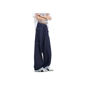 FAVEPOP Jeans Unisex Denim Blue