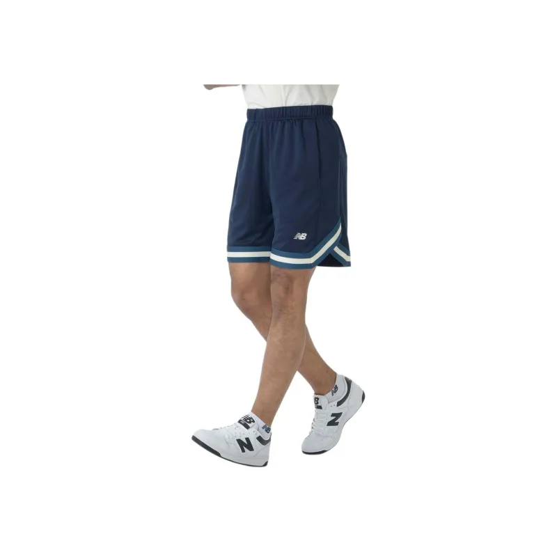 New Balance Casual Shorts Men's Marine Blue-3