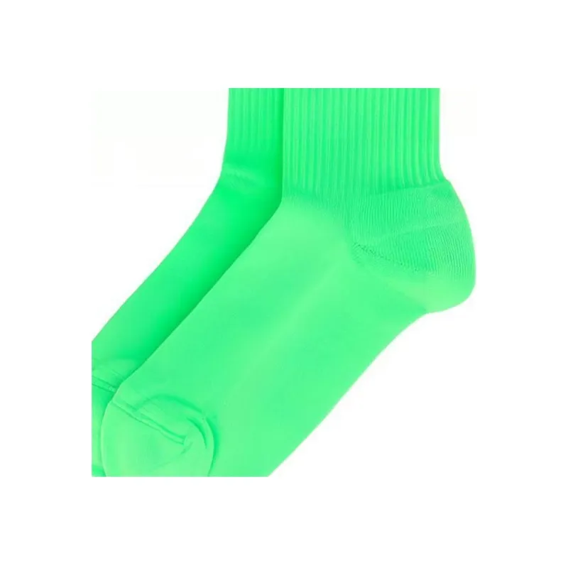 Balenciaga FW22 Mid Calf Socks Regular Fit Men's 1 Pack Green-5
