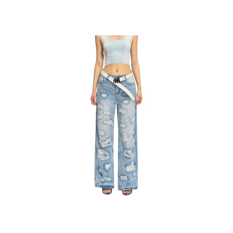 NAWS Jeans Women's Sunny Cloud Blue-1