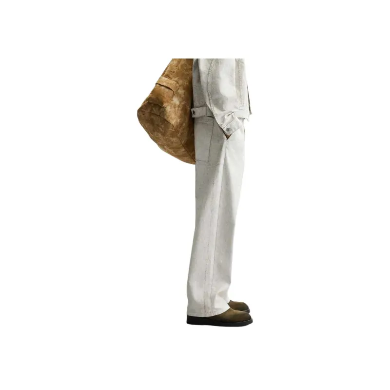 ZARA Jeans Men White-3