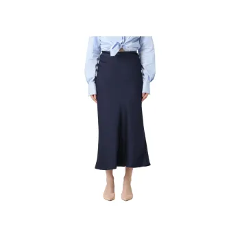Patrizia Pepe Casual Long Skirt Women's Blue