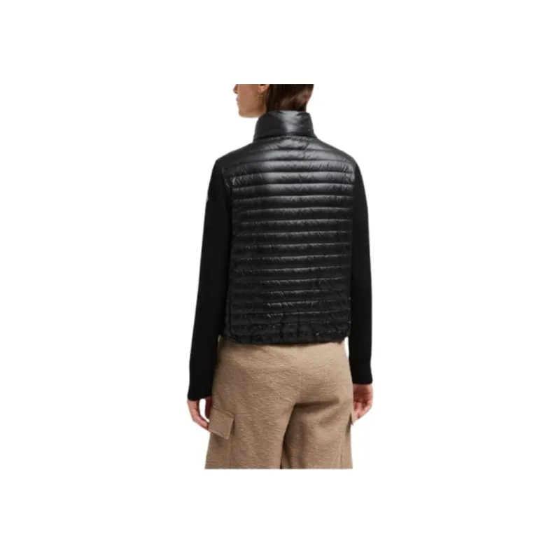 Moncler Padded Contrasting Zip Up Jacket-2