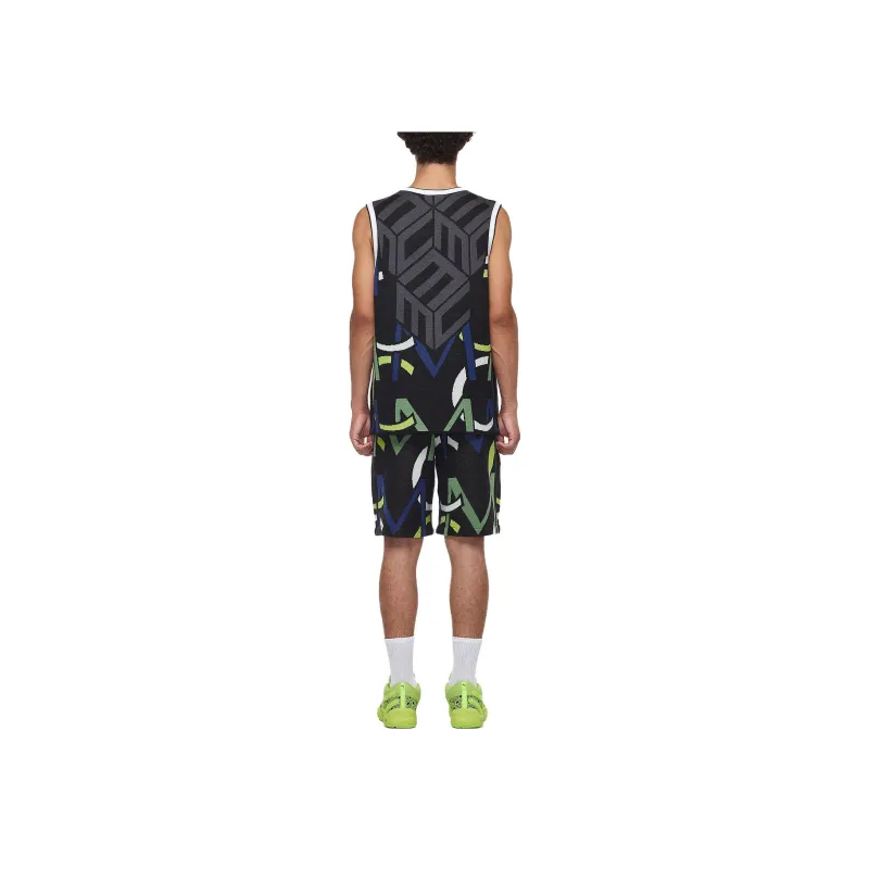 PUMA PUMA X MCM Co branded FW23 Basketball Jerseys Unisex Black-2
