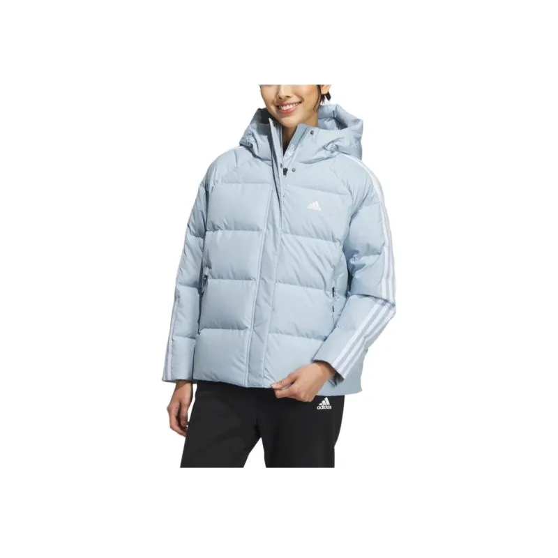 Adidas Down Jacket Women's Miracle Blue-4