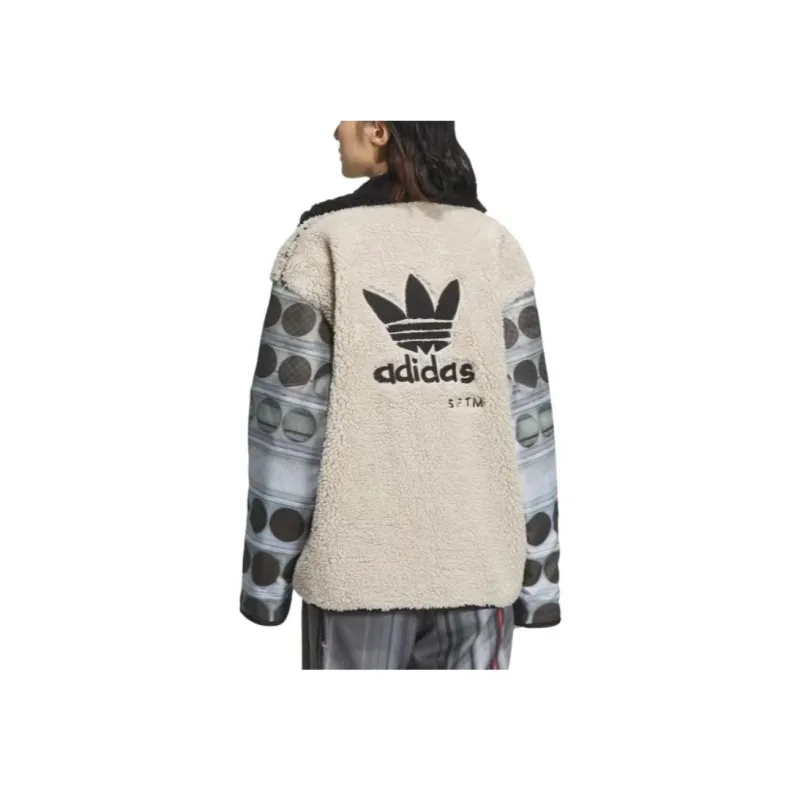 Adidas X Song For The Mute Fleece All Over Print Jackets-2