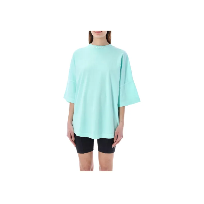 PALM ANGELS T Shirts Women's Neon Green-0