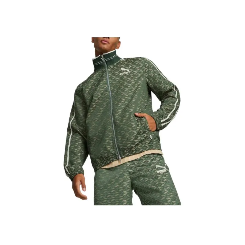 PUMA Players' Lounge Series Jackets Men Green-2