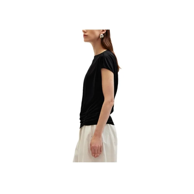 Marisfrolg T-Shirt Women's Radiant Black-3