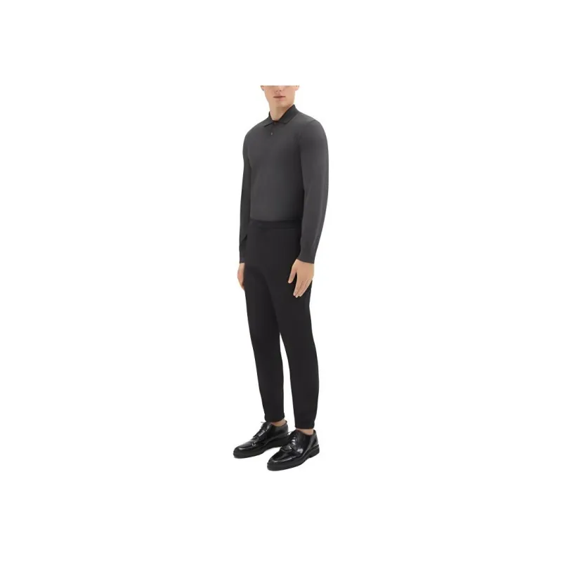 THEORY FW23 Casual Pants Men's Black-1