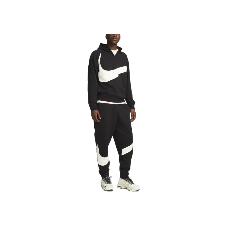 Nike Swoosh Men's 1/2 Zip Fleece Hoodie-2