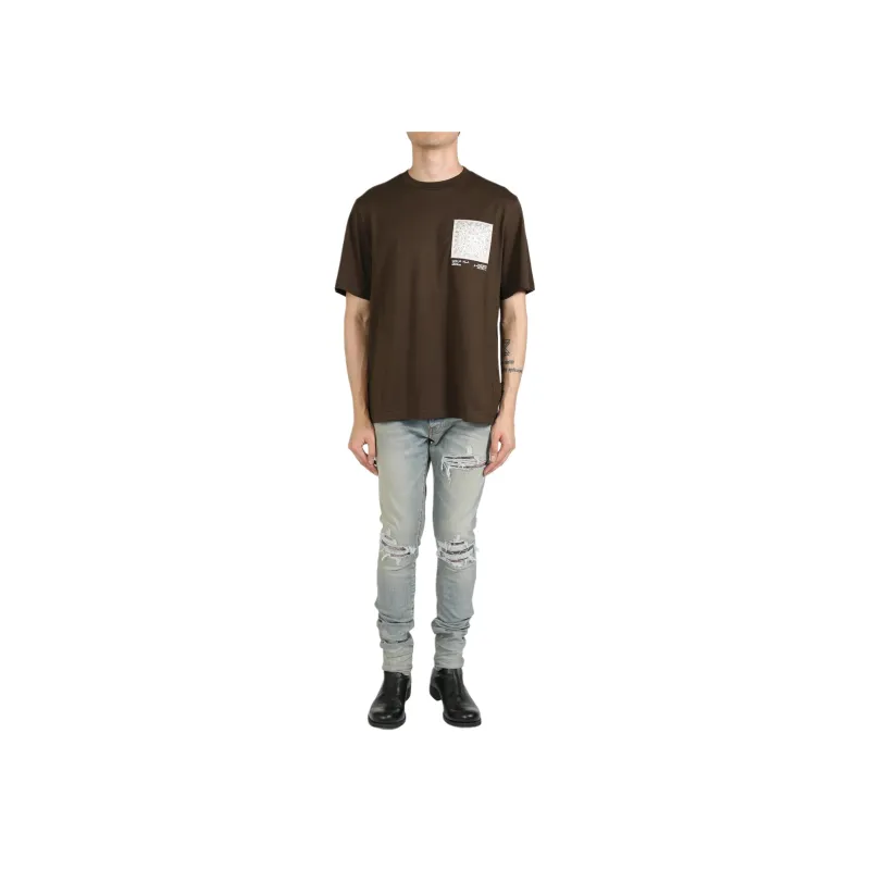 AMIRI Ma Bandana Silk Applique Tee-3