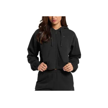 GYMSHARK FLEECE ZIP HOODIE Sweatshirt Women's Black