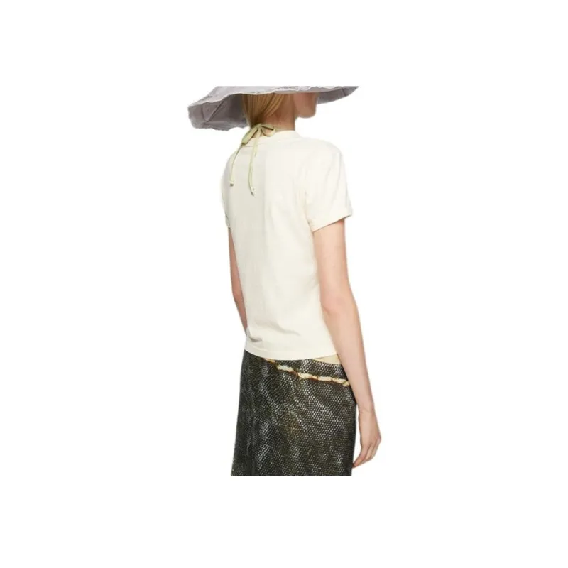 Acne Studios Logo print Cotton T shirt-1