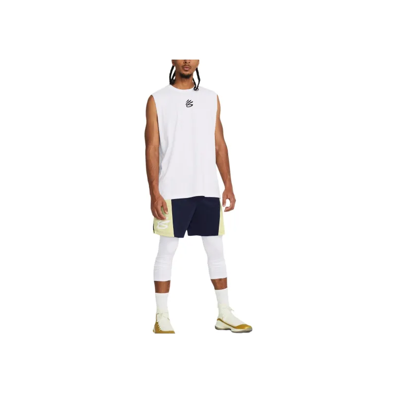 Under Armour Curry Splash Shorts Casual Shorts Men's Marine Blue-2