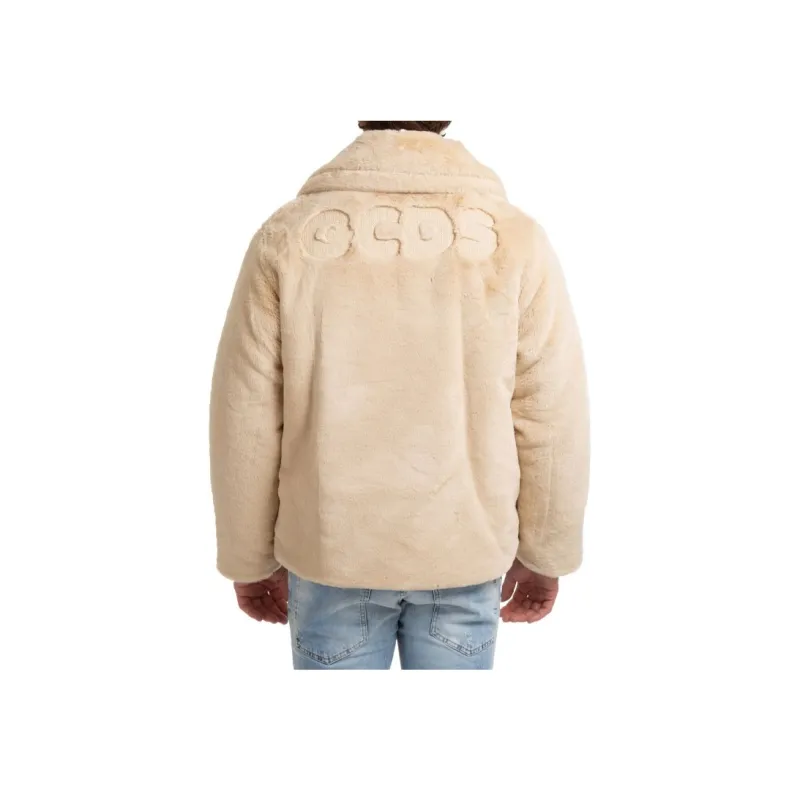 GCDS Jackets Men Khaki-3
