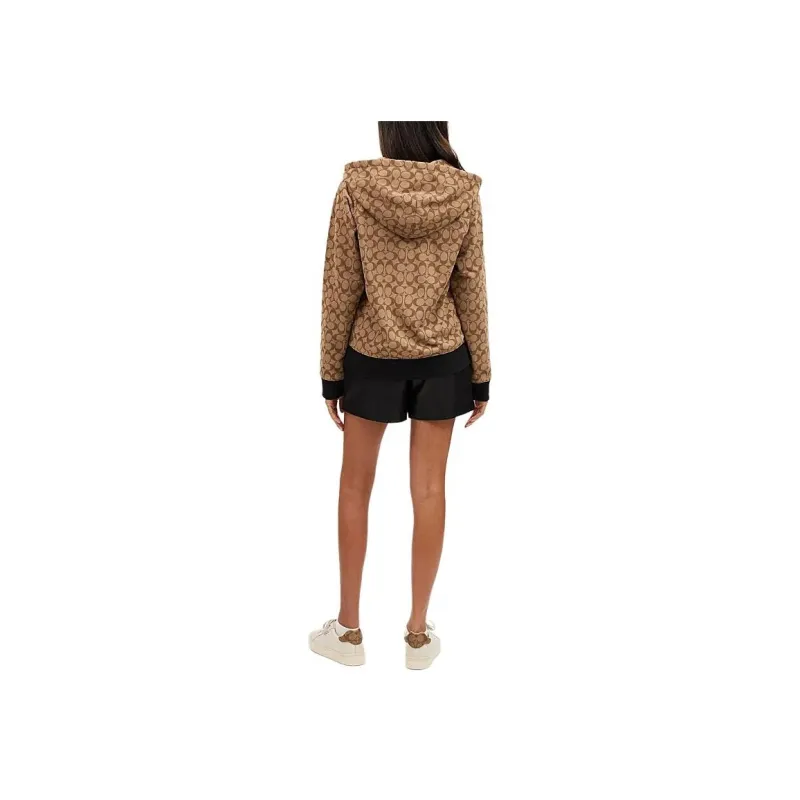 COACH SS24 Sweatshirt Women's Khaki-2