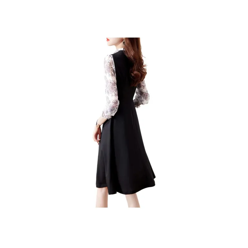 XWI Long Sleeved Dress Women's Black-3