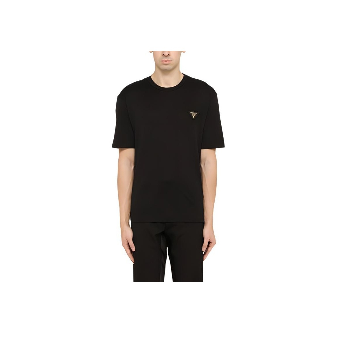 PRADA T-Shirts Men Black - POIZON