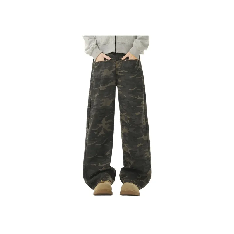 R.super Jeans Unisex Army Green-0