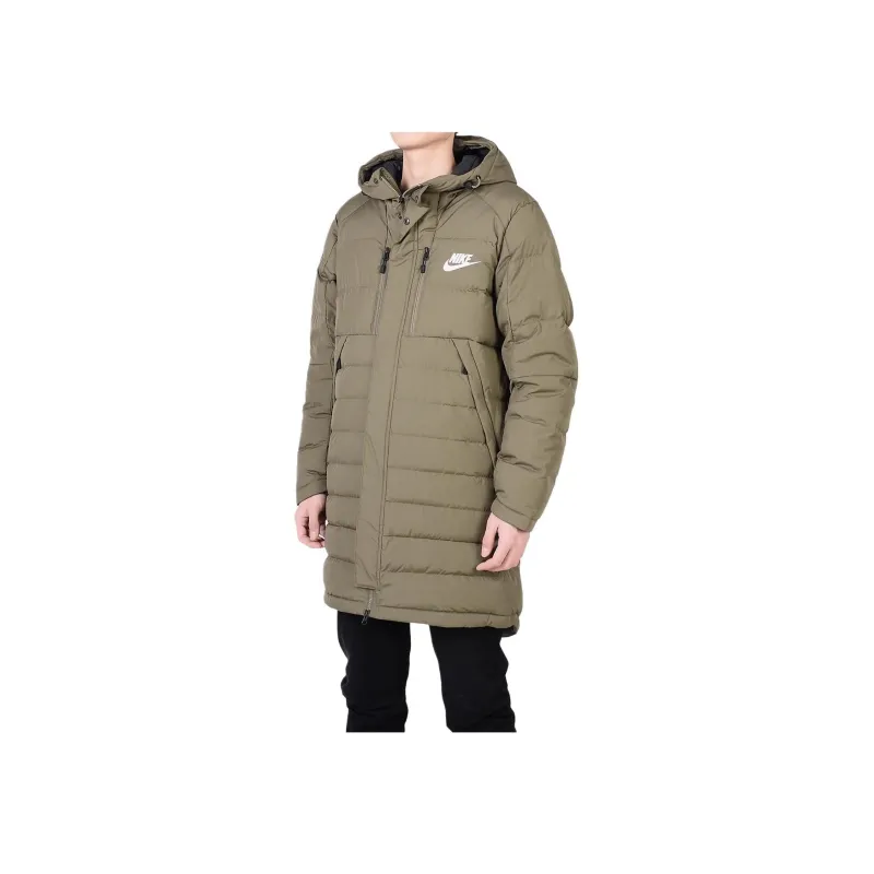 Nike Down Jackets Men Khaki-0