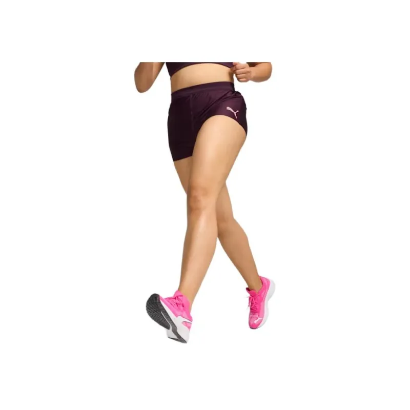 PUMA RUN 3' ULTRAFORM Sports Shorts Women's Midnight Plum-2