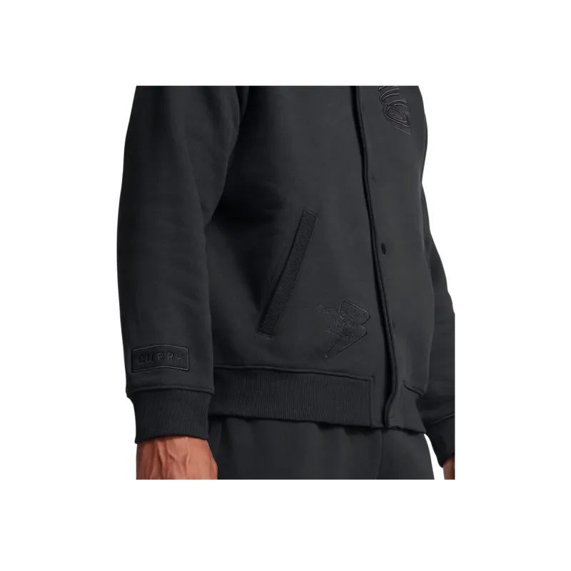 Under Armour Curry Jackets Coats Men's Black-4